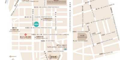 Симэньдин və Taipei xəritə