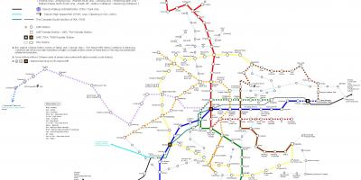 Kart stansiyası yüksək sürətli dəmir yolunun Taipei 